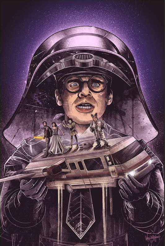 Spaceballs 1987 Movie Poster 24x36 - Mel Brooks Sci-Fi Comedy Classic Humor - PosterFire.com