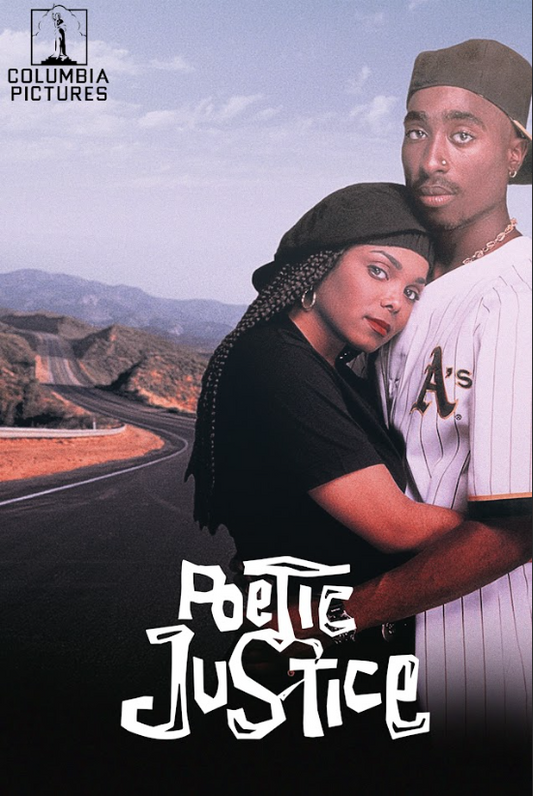 Poetic Justice 1993 Poster 24x36 - Tupac Shakur Janet Jackson Romance Drama Film