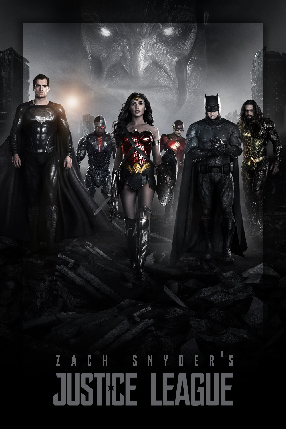 Zack Snyder's Justice League (2021) Poster 24x36 - Epic DC Superhero Poster - PosterFire.com