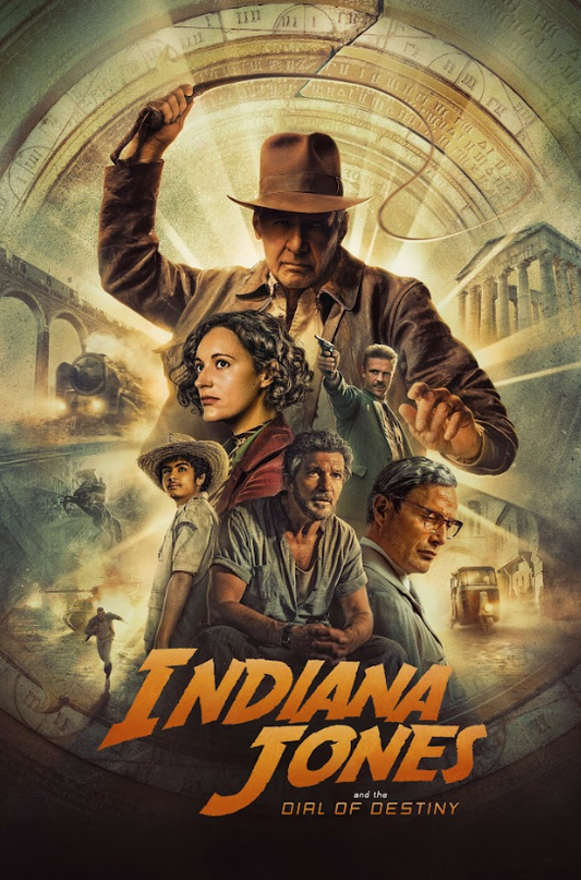 Indiana Jones and the Dial of Destiny 2023 Movie Poster 24x36 - Action Adventure