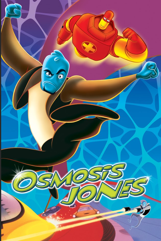 Osmosis Jones 2001 Poster 24x36 - Animated Comedy Bill Murray Medical Adventure