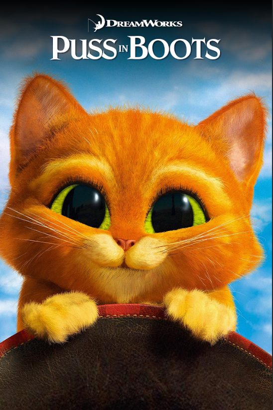 Puss in Boots: The Three Diablos 2012 Poster 24x36 - DreamWorks Short, Animated