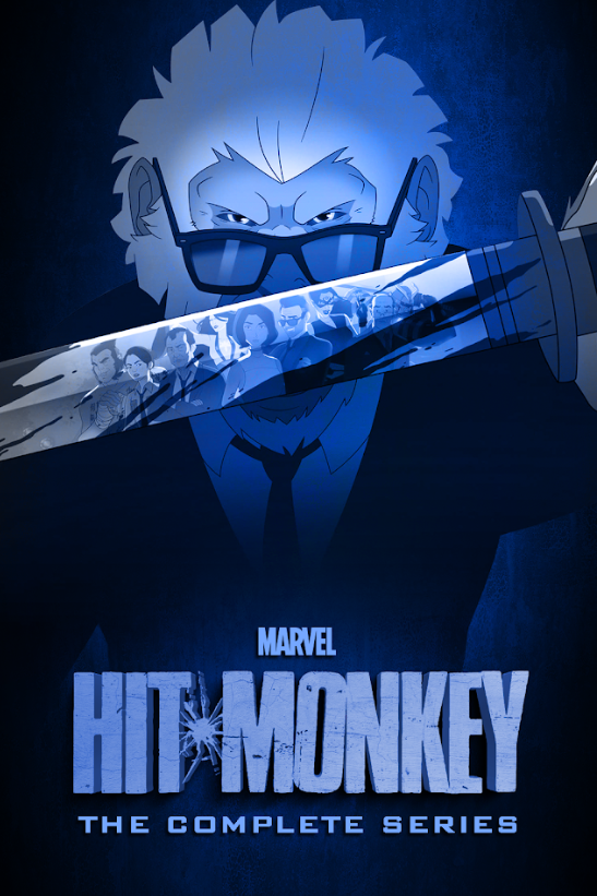 Marvel's Hit-Monkey 2021 Poster 24x36 - Animated Action Comedy with a Unique