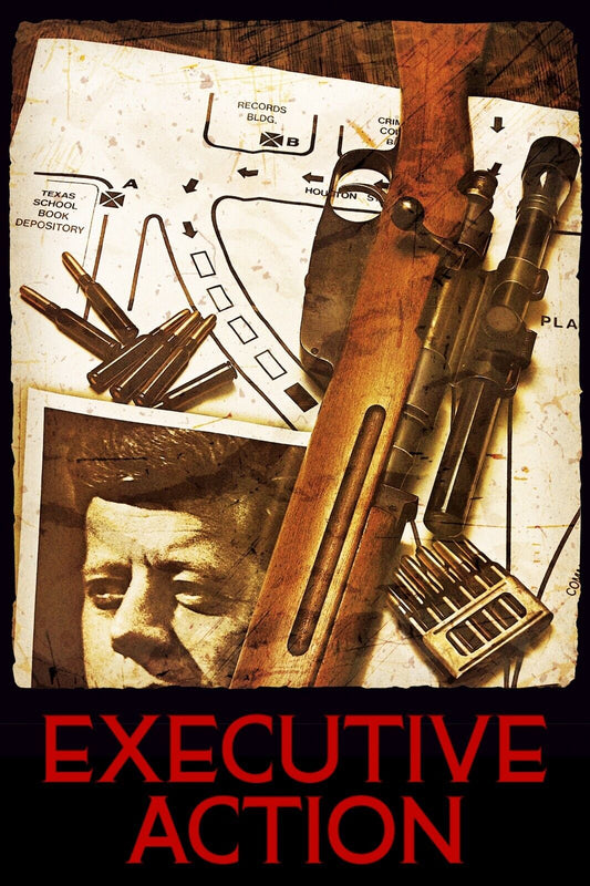 Executive Action (1973) Poster 24x36 - Political Thriller Classic - PosterFire.com