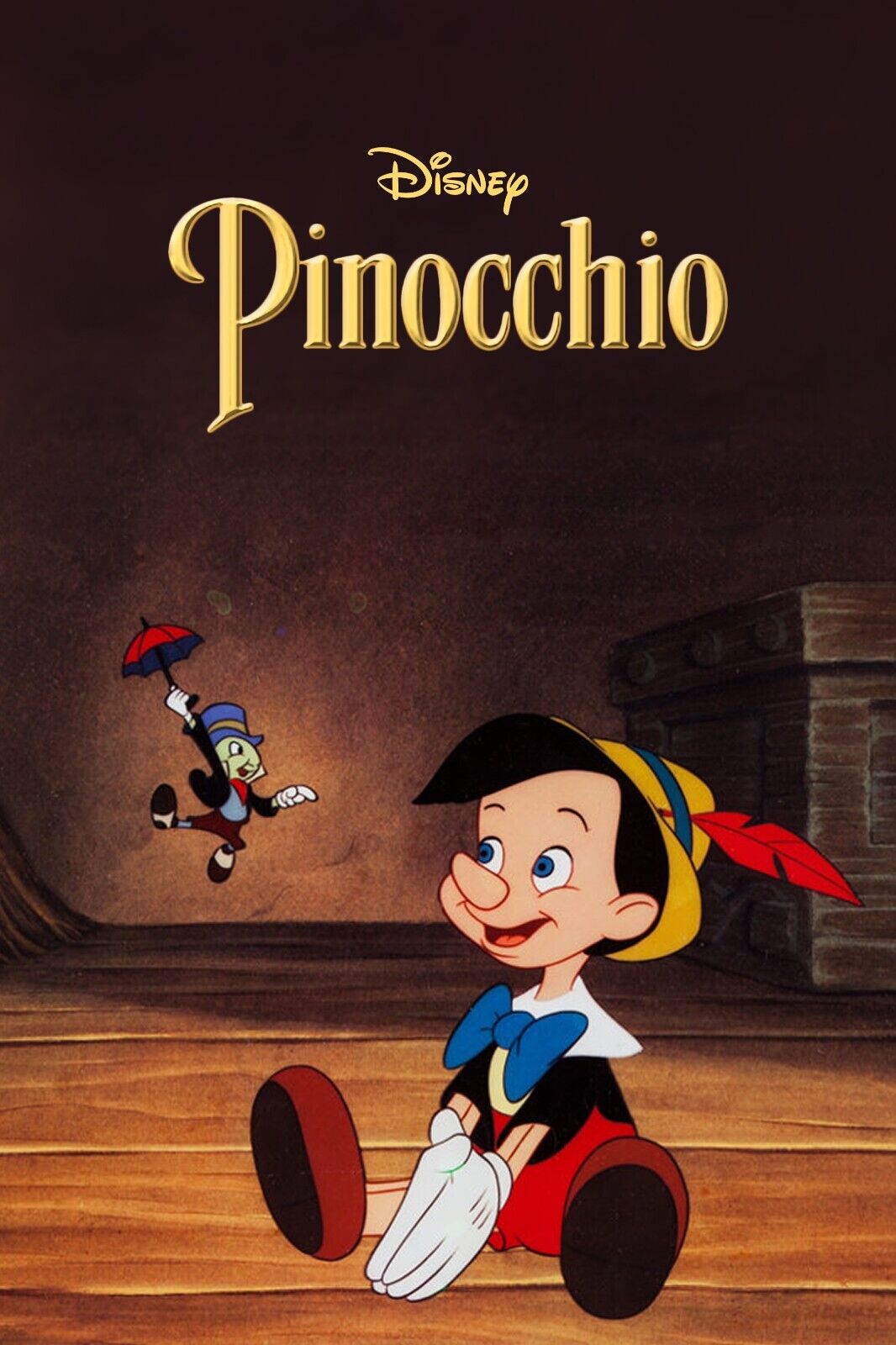 Pinocchio 1940 24x36 Poster Disney Classic Animated Family Film - PosterFire.com