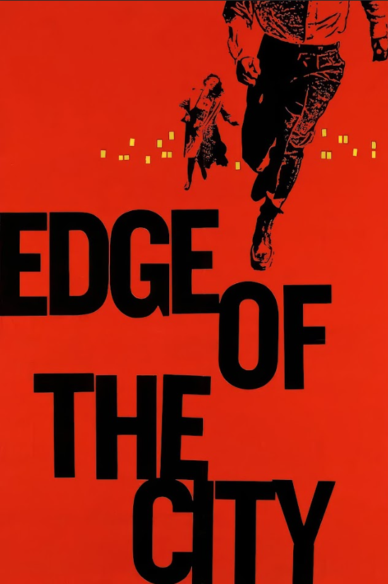 1957 Edge of the City Movie Poster 24x36 Classic Crime Drama Art - PosterFire.com