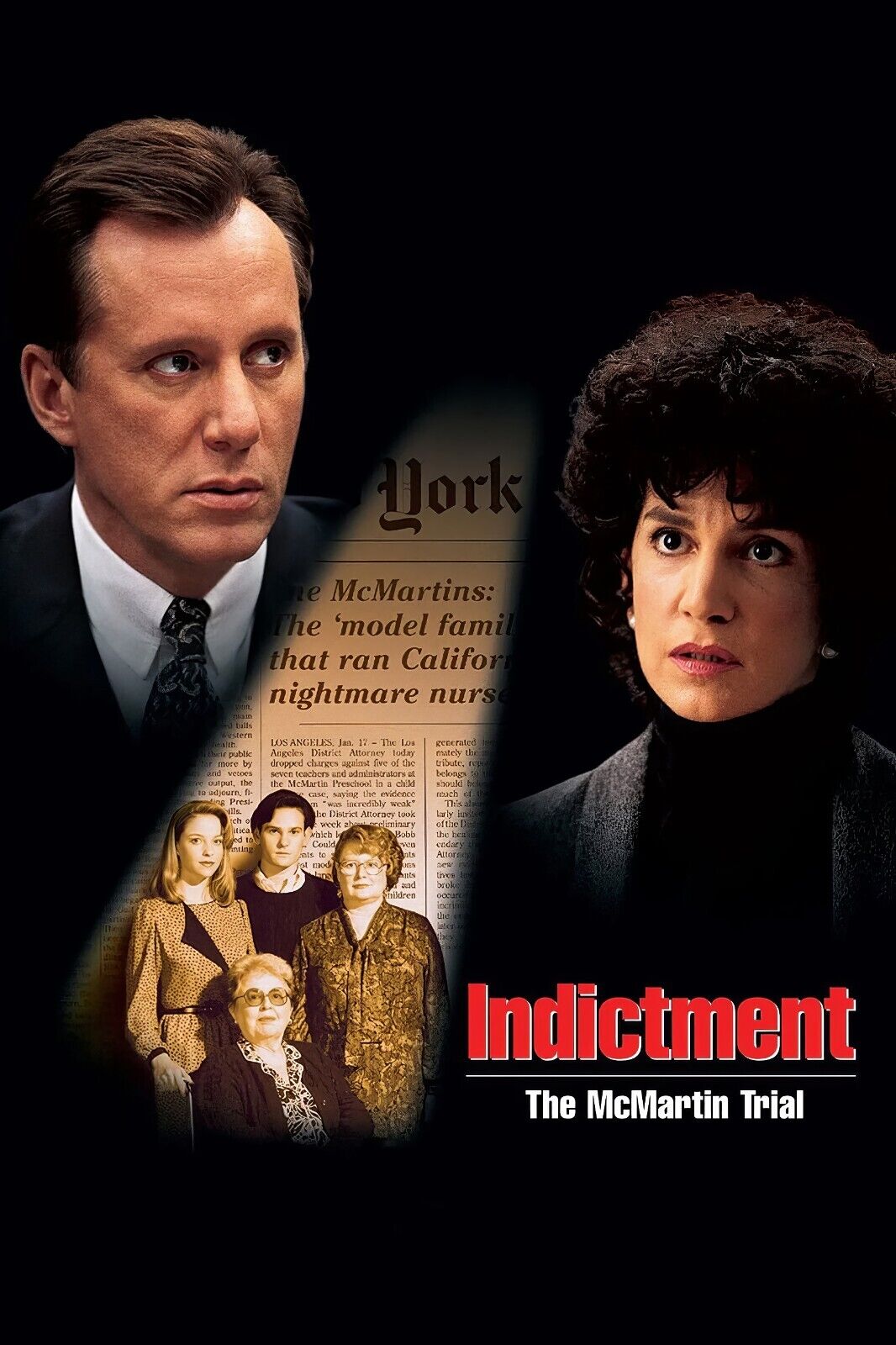 Indictment: The McMartin Trial 1995 Movie Poster 24x36 | Courtroom Drama, True - PosterFire.com