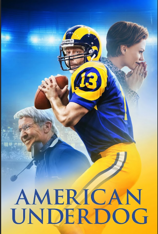 American Underdog (2021) Poster - 24x36 | Zachary Levi | Inspirational Sports - PosterFire.com