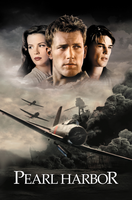 Pearl Harbor 2001 Poster 24x36 - Ben Affleck WWII Action Drama Epic Film Art - PosterFire.com