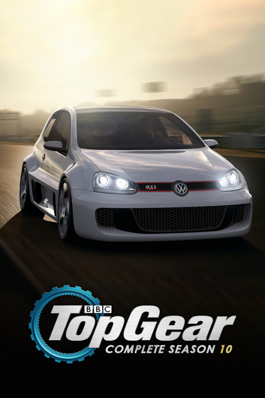 Top Gear 2002 Season 10 Poster 24x36 Car Reviews & Extreme Challenges with Clark - PosterFire.com