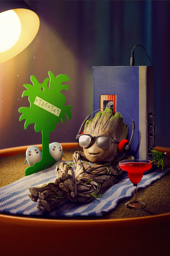 I Am Groot Collection Poster 24x36 Disney+ Series Art Featuring Baby Groot Adven - PosterFire.com