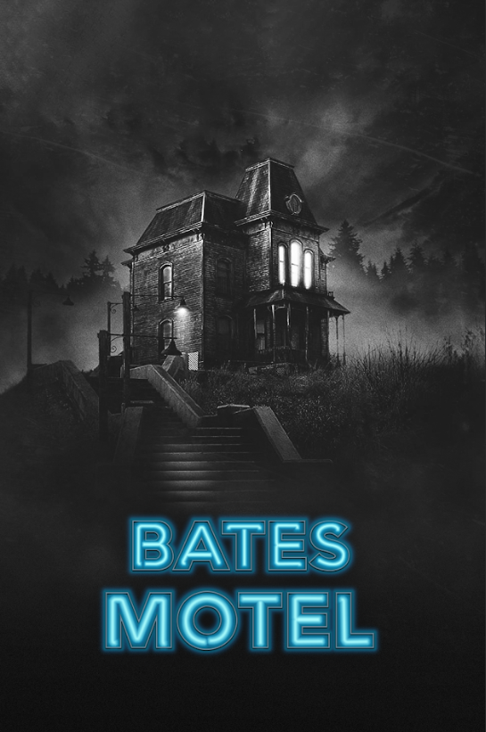 Bates Motel (2013) Poster 24x36 – Psychological Thriller Series, Norman and Norm - PosterFire.com