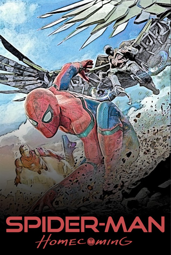 Spider-Man: Homecoming 2017 Poster 24x36 - Marvel Superhero Adventure - PosterFire.com