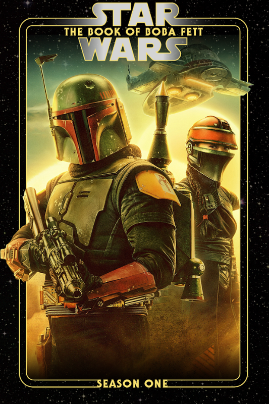 The Book of Boba Fett (2021) - Season 1 24x36 Movie Poster, Star Wars Series - PosterFire.com