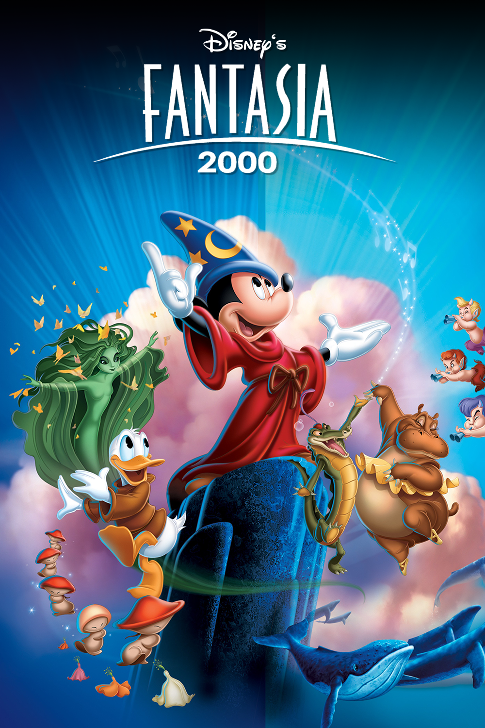 Fantasia 2000 (2000) Poster 24x36 - Disney Animation Art Print