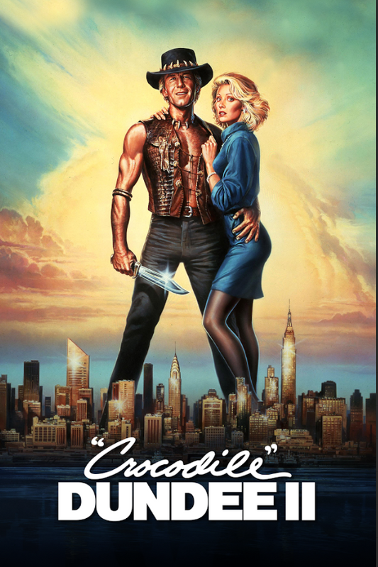 Crocodile Dundee II 1988 Poster 24x36 - Action Comedy, Paul Hogan's Outback