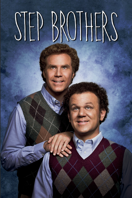 Step Brothers 2008 Movie Poster 24x36 - Will Ferrell John C. Reilly Comedy - PosterFire.com