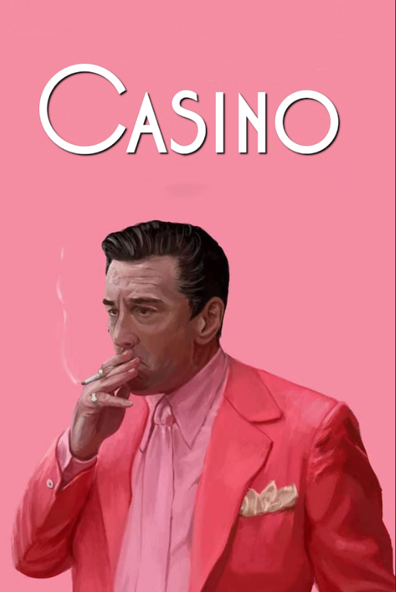 Casino 1995 Movie Poster 24x36 - De Niro, Vegas Crime Drama Classic - PosterFire.com