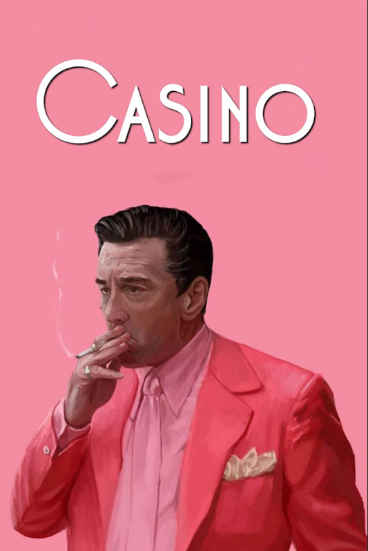 Casino 1995 Movie Poster 24x36 - De Niro, Vegas Crime Drama Classic - PosterFire.com