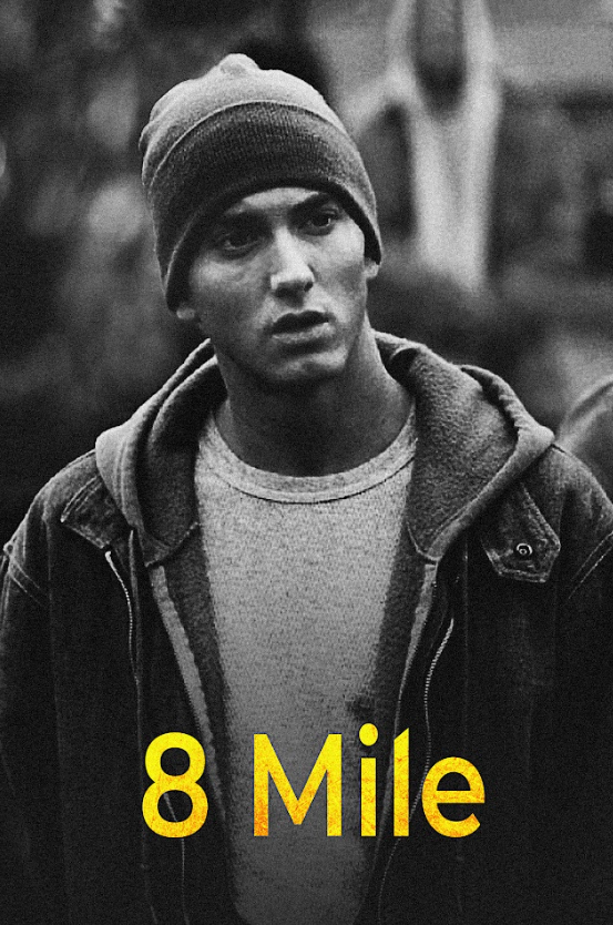 8 Mile 2002 Poster 24x36 - Eminem, Hip-Hop Drama, Music Icon, Urban Life - PosterFire.com