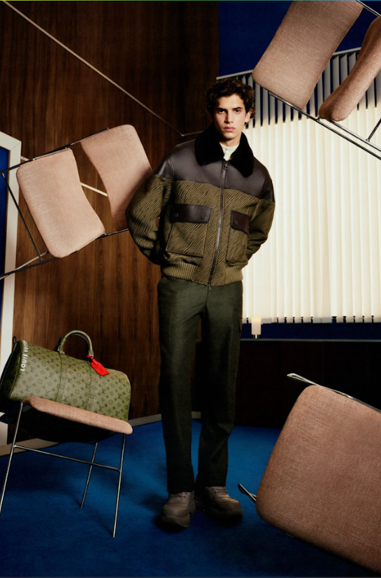 Dan Beleiu Louis Vuitton Pre-Fall 2024 Poster 24x36 - Fashion Campaign Exclusive