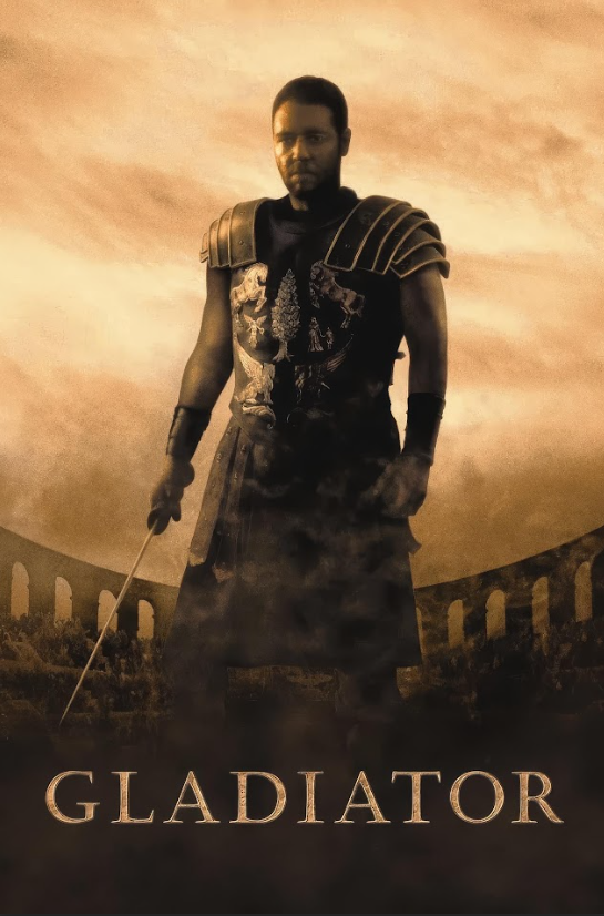 Gladiator 2000 Movie Poster 24x36 | Epic Historical Drama | Russell Crowe