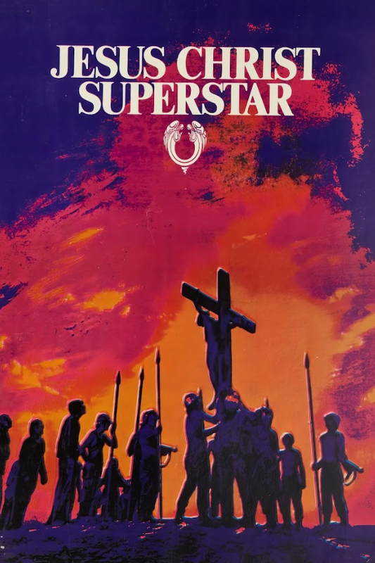 Jesus Christ Superstar 1973 Movie Poster 24x36 - Musical Drama, Biblical Epic - PosterFire.com