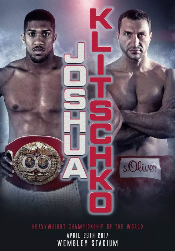 Joshua vs Klitschko Poster 24x36 - Heavyweight Clash of Titans, Unforgettable - PosterFire.com