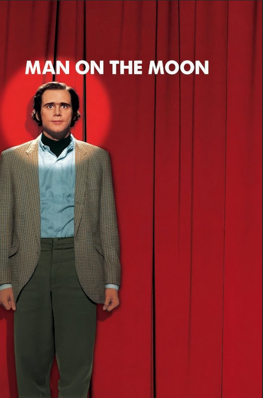 Man on the Moon 1999 Movie Poster 24x36 - Biographical Comedy, Jim Carrey, Andy - PosterFire.com