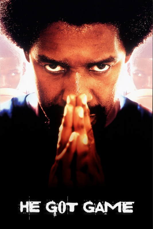 He Got Game 1998 Poster 24x36 - Denzel Washington Basketball Drama Sports Thrill