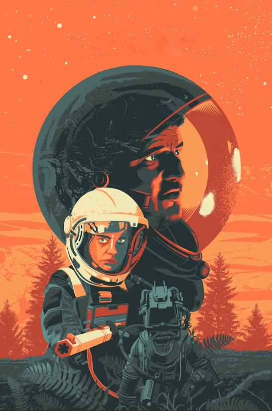 Prospect 2018 Poster 24x36 - Sci-Fi Adventure Drama Space Western Film Art