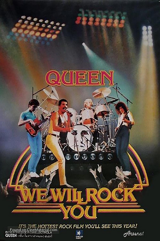 Queen Music Poster, Classic Rock Legends, Iconic 70s Band Art, Rare Concert Desi - PosterFire.com