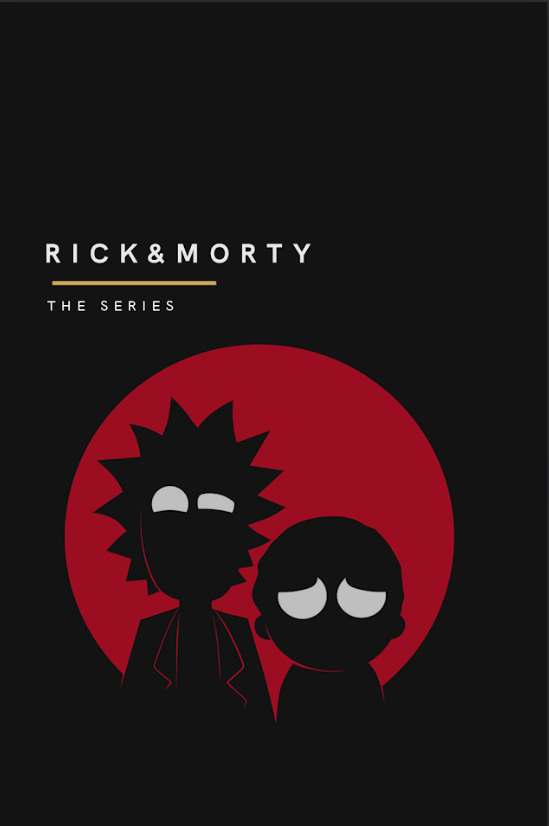 Rick and Morty 2013 Poster 24x36 - Animated Sci-Fi Comedy Wacky Adventures Cult