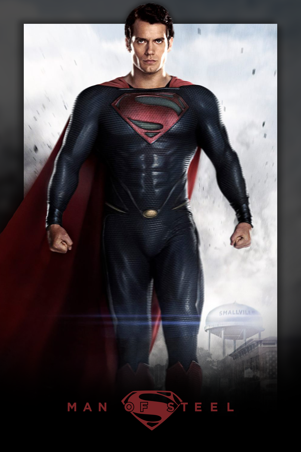 Man of Steel (2013) Poster 24x36 - Superman Reboot with Henry Cavill Poster