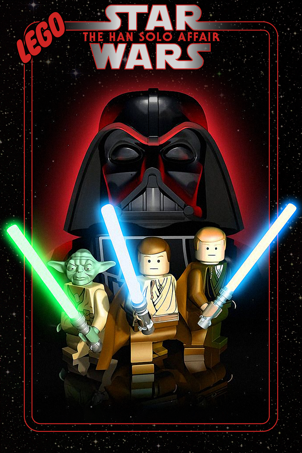 LEGO Star Wars Han Solo Affair (2002) Poster 24x36 - Classic Jedi Adventure - PosterFire.com