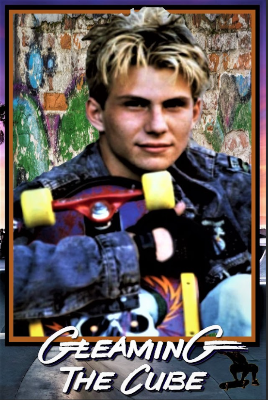 Gleaming the Cube 1989 Poster 24x36 - Skateboarding Action Christian Slater