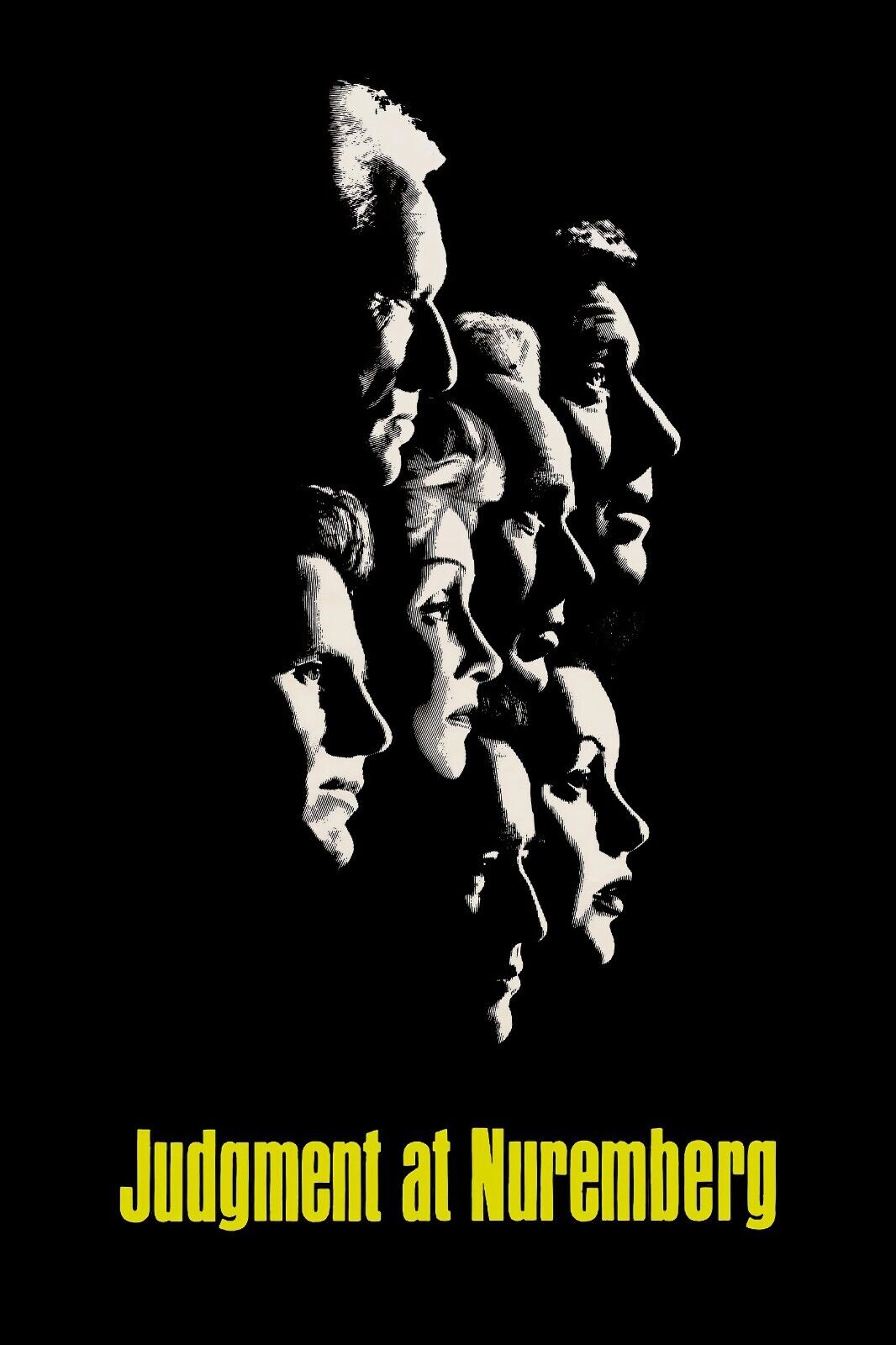 Judgment at Nuremberg 1961 Movie Poster 24x36 - Classic Courtroom Drama Film