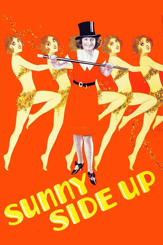 Sunny Side Up 1929 Vintage Movie Poster 24x36 | Musical Comedy, Classic Silent - PosterFire.com