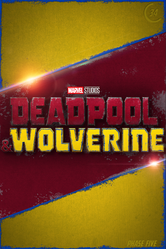 Deadpool & Wolverine 2024 Movie Poster 24x36 | Action Comedy | Marvel Team-Up - PosterFire.com