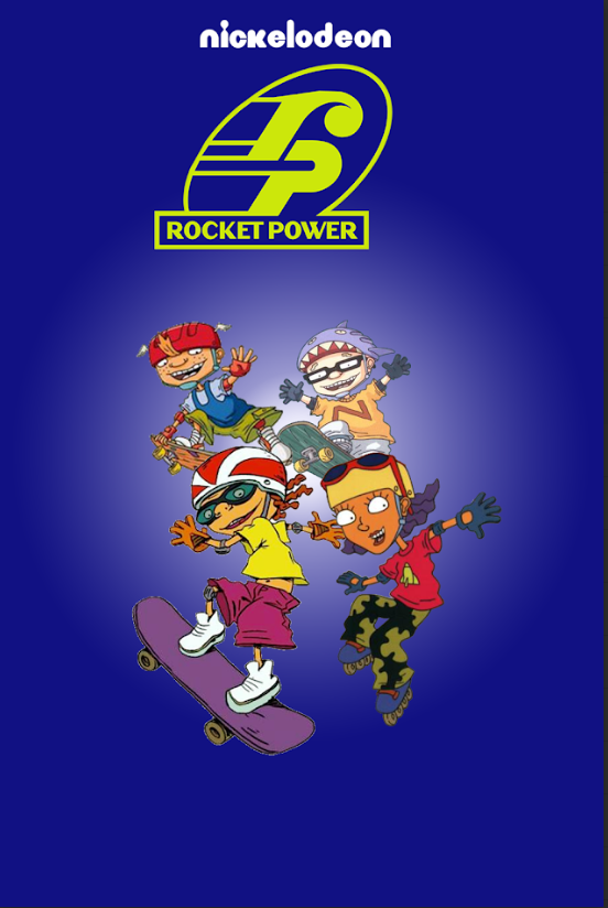 Rocket Power 1999 Poster 24x36 - Animated Sports Adventure Classic Retro Kids