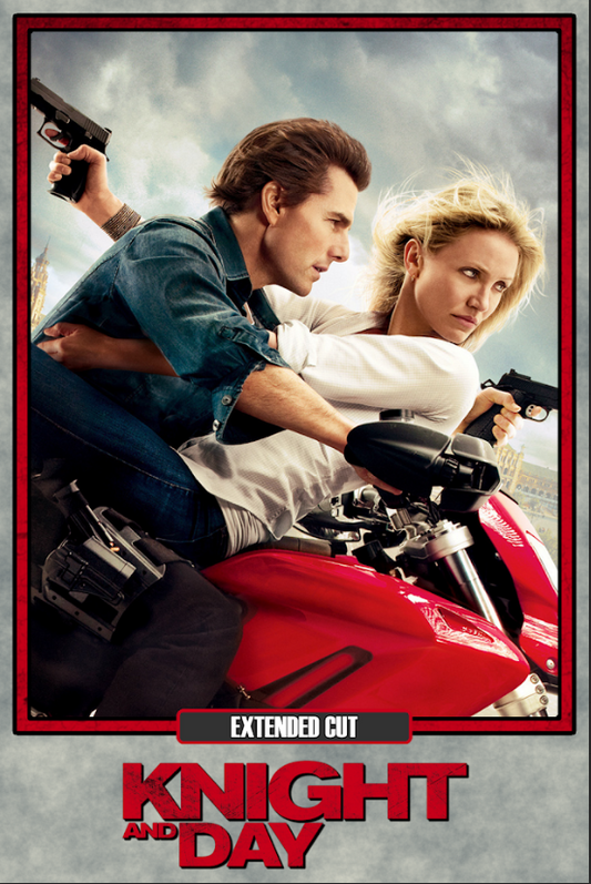 Knight and Day 2010 Poster 24x36 - Tom Cruise Cameron Diaz Action Comedy Spy - PosterFire.com