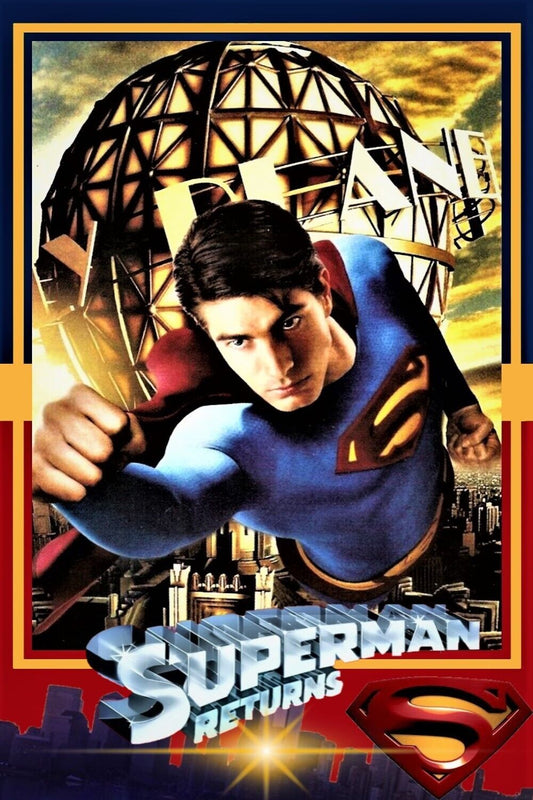 Superman Returns 2006 Movie Poster 24x36 Superhero Action Sci-Fi Art - PosterFire.com