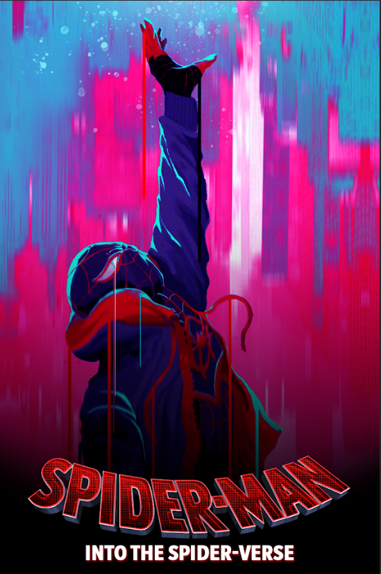 Spider-Man: Into the Spider-Verse (2018) 24x36 Movie Poster Animated Superhero