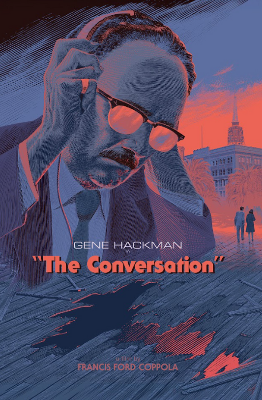 The Conversation (1974) Poster 24x36 Classic Thriller with Gene Hackman as a Sur - PosterFire.com