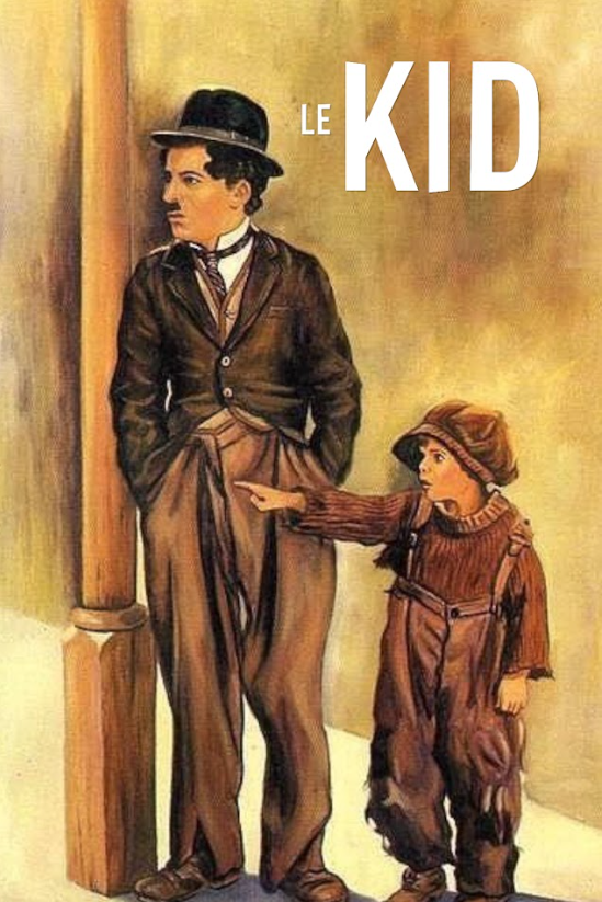 The Kid 1921 Movie Poster 24x36 | Silent Film | Charlie Chaplin's Heartwarming - PosterFire.com