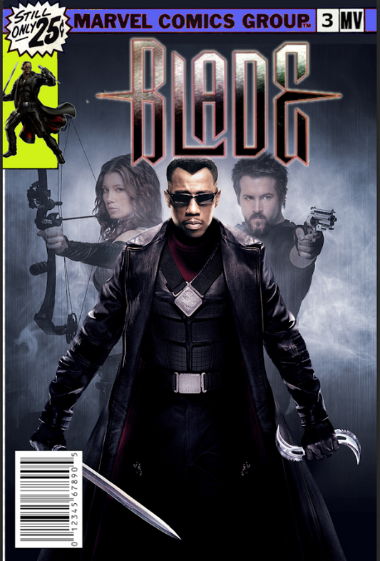 Blade: Trinity (2004) 24x36 Poster Wesley Snipes Vampire Action Thriller Retro - PosterFire.com