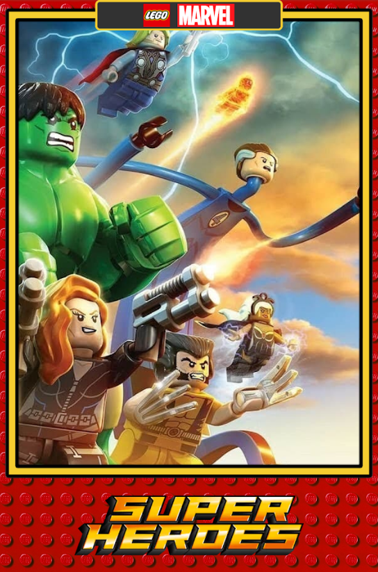 LEGO Marvel Super Heroes 2012 Poster 24x36 - Marvel Universe, Iconic Characters