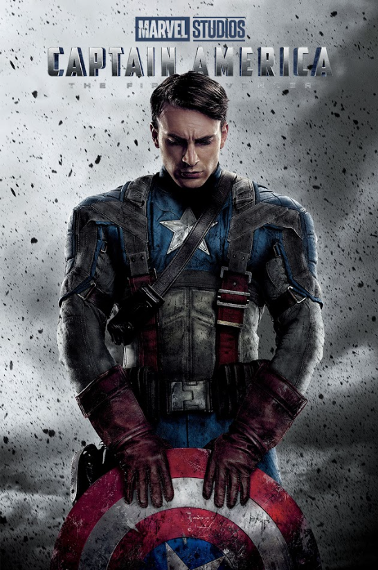 Captain America: The First Avenger 2011 Poster 24x36 - Superhero Origin