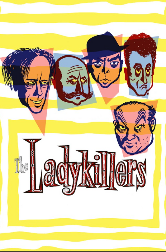 The Ladykillers 1955 Poster 24x36 - Alec Guinness Dark Comedy Crime Classic Brit - PosterFire.com