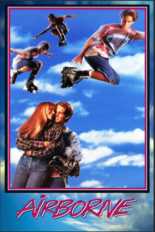 Airborne (1993) Poster - 24x36 | Shane McDermott | Classic Teen Sports Drama Art - PosterFire.com